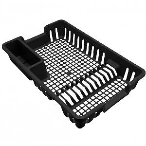 ESCORREDOR PRATO PLAST ARQPL PRETO 25647