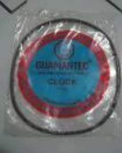 .BORRACHA GUAM.CLOCK 7 LTS C/10 PRETA M