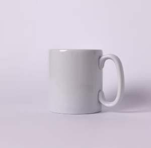 CANECA 330ML PORCELANA BRANCA P009C01