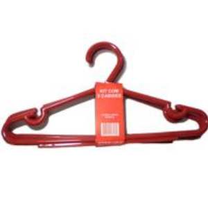 CABIDE PLASTICO C/3 COLOR BALLARIN   BP4