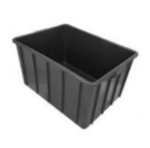 CAIXA ORGANIZ 130 L LAR PLASTICOS PRETA