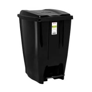 LIXEIRA  40 L JAGUAR C/PEDAL ECO 3074