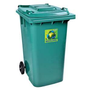 LIXEIRA 240 L ARQPLAST VERDE CF240VDPI