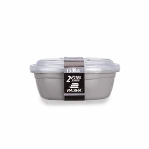 POTE RAINHA C/2 1500ML RED COLOR 8680