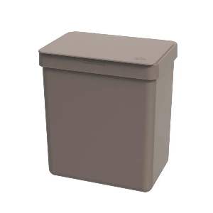 LIXEIRA 02,5 BEGE BASIC COZA 0468