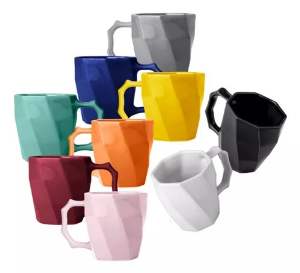 CANECA CAYAN 260 ML CERAM THERMO AMARELA