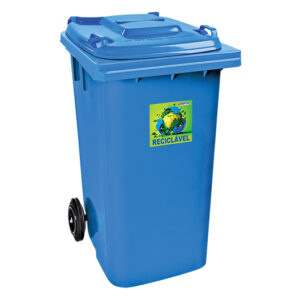 LIXEIRA 240 L ARQPLAST AZUL CF240AZPI