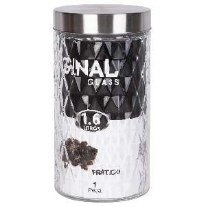 POTE VIDRO 1,6 L DIAMOND ORIGINAL 8072