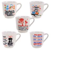 CANECA 200ML PORCELANA HORAC NAMORADO 11