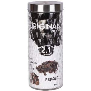 POTE VIDRO 2,1 L DIAMOND ORIGINAL 8073