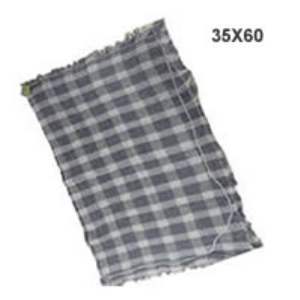 SACO ALVEJADO 38X58CM XADREZ 