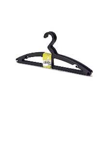 CABIDE PLASTICO RAINHA C/3 PC PRETO 31  