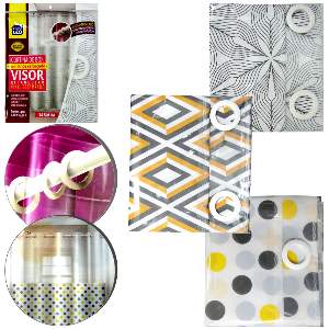 CORTINA BOX VINIL RET EST ILHOS PLEO 642