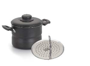 CUSCUZEIRA ALUMINIO NACIONAL N.16 FLON 