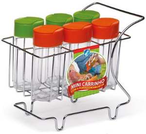 CARRINHO ARTHI C/6 P.CONDIMENTO 5309