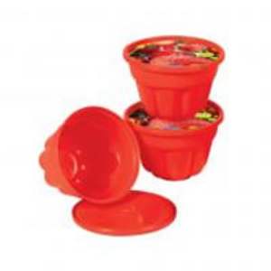 POTE PLASUTIL C/4 PCS DECORA        4384